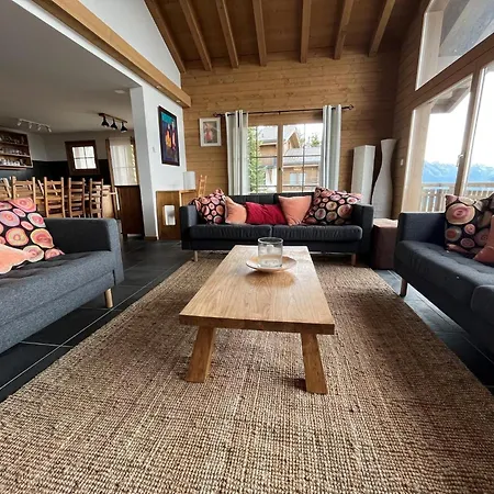 シャレー In Nendaz Near Slopes Fey (Nendaz)