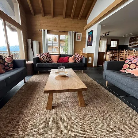 シャレー In Nendaz Near Slopes *